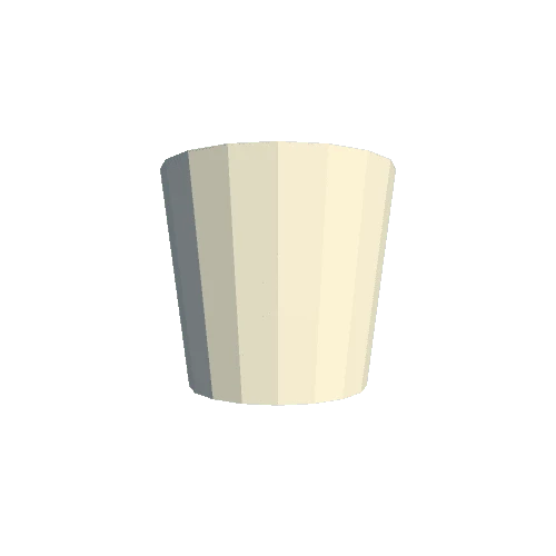 Pot 2 Round White